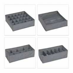 4 Pièces Organiseur Sous-vêtements -Home24 Soldes f59c0f0babb74dcf8d2ca89facf051ab