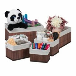 Lot De 6 Paniers De Rangement Gris 28 Lot De 6 Paniers De Rangement Gris -Home24 Soldes f71ee5ed6182460bacea3ff34714c9b2