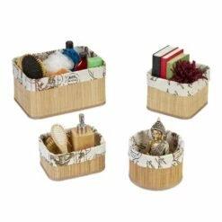 Boite De Rangement En Lot De 4