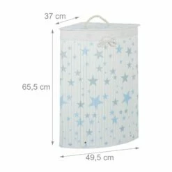 Panier à Linge Triangle En Bambou Motif -Home24 Soldes fdde445522e2401a8015975f9fcd54ae