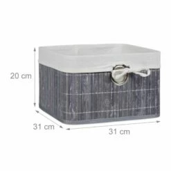 Corbeille Panier De Rangement Bambou 33 Corbeille Panier De Rangement Bambou -Home24 Soldes feb3036d130940799260e5bf9d5be36b