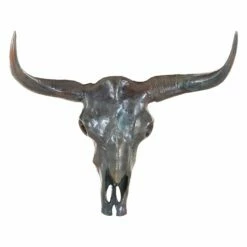 Taureau En Bois Décoratif