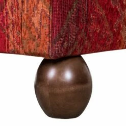 Fauteuil à Oreilles Isabelle -Home24 Soldes ohrensessel isabelle webstoff rot 1013286