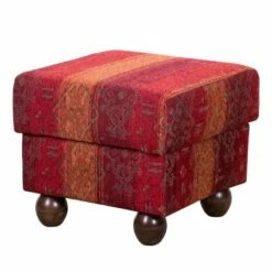 Fauteuil à Oreilles Isabelle -Home24 Soldes ohrensessel isabelle webstoff rot 1013326