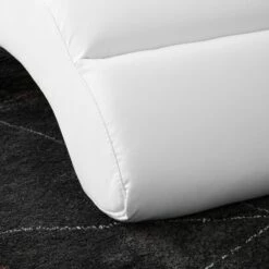 Chaise Longue De Relaxation Califfo -Home24 Soldes relaxliege califfo kunstleder weiss 4904572