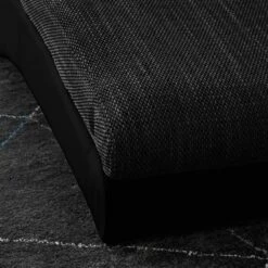 Chaise Longue De Relaxation Carson -Home24 Soldes relaxliege carson kunstleder strukturstoff schwarz 4905256