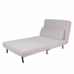 Fauteuil Convertible Copperfield Tissu -Home24 Soldes schlafsessel copperfield webstoff stoff parsa beige grau 3943244