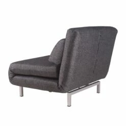 Fauteuil Convertible Copperfield Tissu -Home24 Soldes schlafsessel copperfield webstoff stoff parsa grau schwarz 3943356