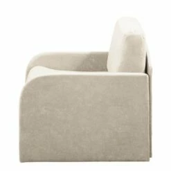 Fauteuil Convertible Disley -Home24 Soldes schlafsessel disley webstoff creme schmale armlehne 5103144