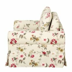 Fauteuil-lit Latina Country Avec Housse -Home24 Soldes schlafsessel latina v flachgewebe gebluemt creme 4132824