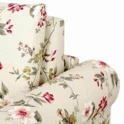 Fauteuil-lit Latina Country Avec Housse -Home24 Soldes schlafsessel latina v flachgewebe gebluemt creme 4132856