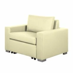 Fauteuil Convertible Latina Basic -Home24 Soldes schlafsessel lewington kunstleder creme 2595118
