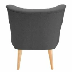 Fauteuil Bauro I -Home24 Soldes sessel bauro i filz anthrazit 4542240