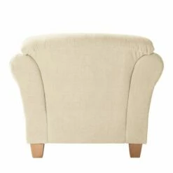 Fauteuil Cebu -Home24 Soldes sessel cebu webstoff creme 4568152