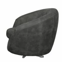 Fauteuil Marvin -Home24 Soldes sessel duhnen antiklederlook dunkelgrau 4107520