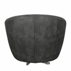 Fauteuil Marvin -Home24 Soldes sessel duhnen antiklederlook dunkelgrau 4107524