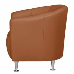 Fauteuil Minga -Home24 Soldes sessel minga echtleder cognac 4474160