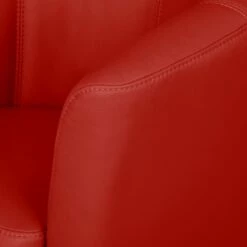 Fauteuil Minga -Home24 Soldes sessel minga echtleder rot 4474060