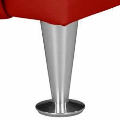 Fauteuil Minga -Home24 Soldes sessel minga echtleder rot 4474064