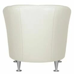 Fauteuil Minga -Home24 Soldes sessel minga echtleder weiss 4474084