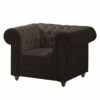 Fauteuil Chesterfield Pintano 2 Fauteuil Chesterfield Pintano -Home24 Soldes sessel pintano webstoff espresso 4897640