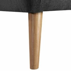 Fauteuil Ribolt -Home24 Soldes sessel ribolt mit hocker webstoff dunkelgrau 5214316