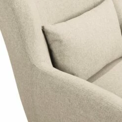 Fauteuil Ribolt -Home24 Soldes sessel ribolt mit hocker webstoff sahara 5214344