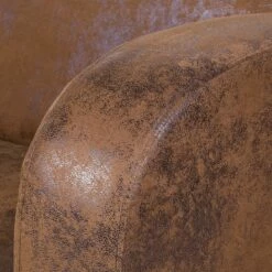 Fauteuil Tullow 24 Fauteuil Tullow -Home24 Soldes sessel tullow antiklederlook braun 405114