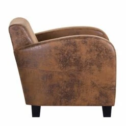 Fauteuil Tullow 19 Fauteuil Tullow -Home24 Soldes sessel tullow antiklederlook braun 405124