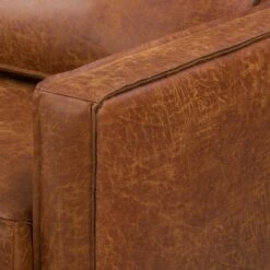 Fauteuil XL FORT DODGE -Home24 Soldes sofa fort dodge 2 sitzer antiklederlook cognac 4669872