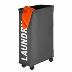 Wenko Panier à Linge Corno -Home24 Soldes waeschesammler corno grau 3034037