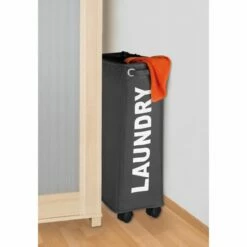 Wenko Panier à Linge Corno -Home24 Soldes waeschesammler corno grau 3034041