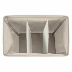 Wenko Sac à Linge Trivo -Home24 Soldes waeschesammler trivo kunstfaser hellgrau 4837192